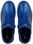 Giuseppe Zanotti Kriss leren sneakers Blauw - Thumbnail 4