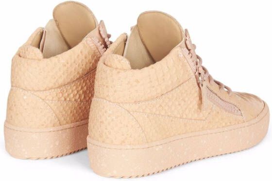 Giuseppe Zanotti Kriss leren sneakers Roze