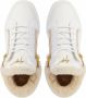 Giuseppe Zanotti Kriss leren sneakers Wit - Thumbnail 4