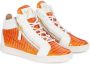 Giuseppe Zanotti Kriss leren sneakers Wit - Thumbnail 2