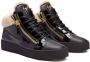 Giuseppe Zanotti Kriss leren sneakers Zwart - Thumbnail 2