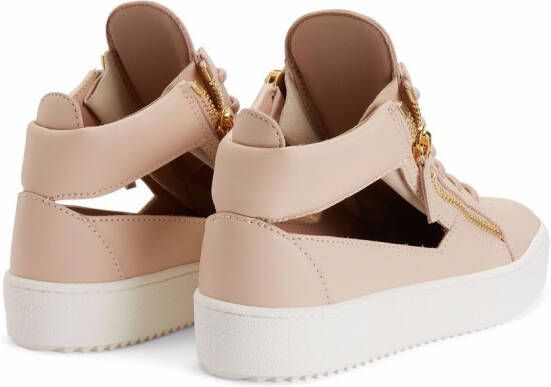 Giuseppe Zanotti Kriss low-top sneakers Roze