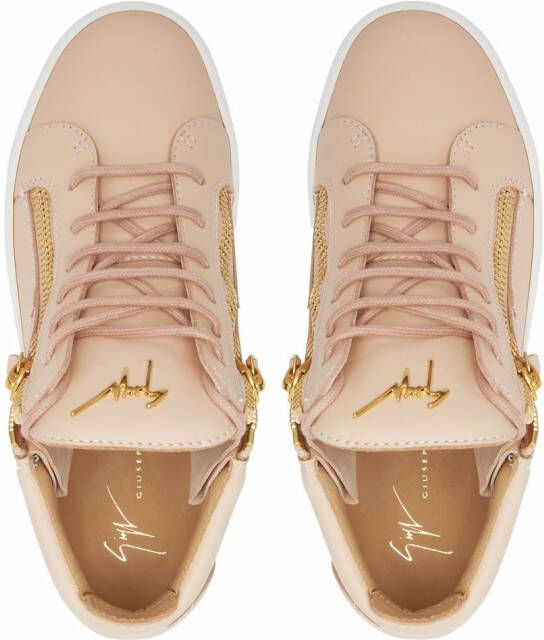 Giuseppe Zanotti Kriss low-top sneakers Roze