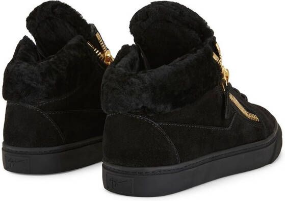 Giuseppe Zanotti Kriss mid-top sneakers Zwart