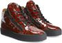 Giuseppe Zanotti Kriss sneakers met geometrische print Rood - Thumbnail 2