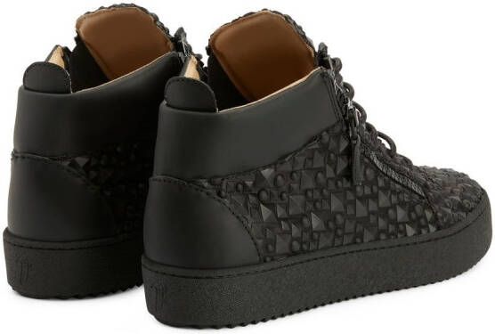 Giuseppe Zanotti Kriss sneakers met studs Zwart