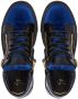 Giuseppe Zanotti Kriss sneakers met vlakken Blauw - Thumbnail 4