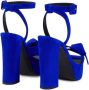 Giuseppe Zanotti Laila sandalen met plateauzool Blauw - Thumbnail 3