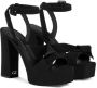 Giuseppe Zanotti Laila sandalen met plateauzool Zwart - Thumbnail 2