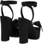 Giuseppe Zanotti Laila sandalen met plateauzool Zwart - Thumbnail 3