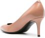 Giuseppe Zanotti Lakleren pumps Bruin - Thumbnail 3