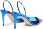 Giuseppe Zanotti Leonor pumps verfraaid met kristallen Blauw - Thumbnail 3