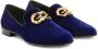 Giuseppe Zanotti Leopoldino fluwelen loafers Blauw - Thumbnail 2