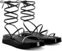 Giuseppe Zanotti Leren sandalen Zwart - Thumbnail 2