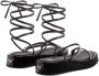 Giuseppe Zanotti Leren sandalen Zwart - Thumbnail 3