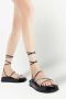 Giuseppe Zanotti Leren sandalen Zwart - Thumbnail 5