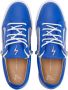 Giuseppe Zanotti Leren sneakers Blauw - Thumbnail 3