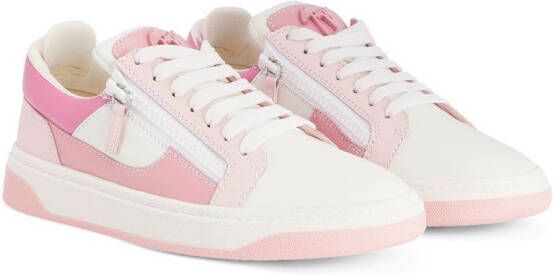 Giuseppe Zanotti Leren sneakers Roze