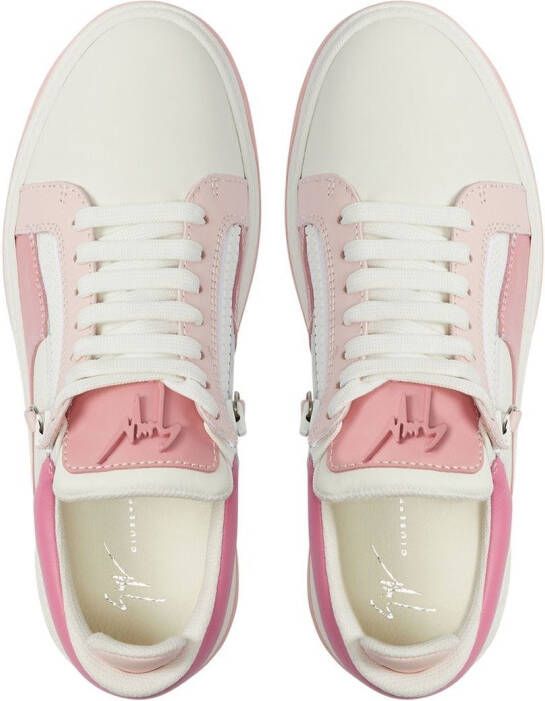 Giuseppe Zanotti Leren sneakers Roze