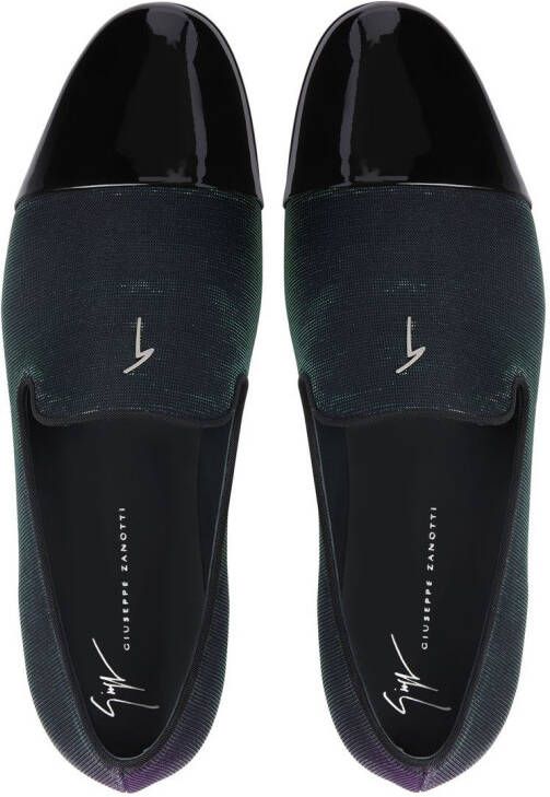 Giuseppe Zanotti Lewis Cup loafers Paars