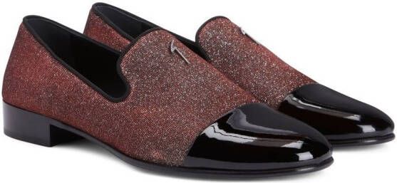 Giuseppe Zanotti Lewis Cup loafers Rood