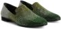 Giuseppe Zanotti Lewis loafers met stras Groen - Thumbnail 2