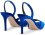 Giuseppe Zanotti Lilibeth fluwelen slingback sandalen Blauw - Thumbnail 3