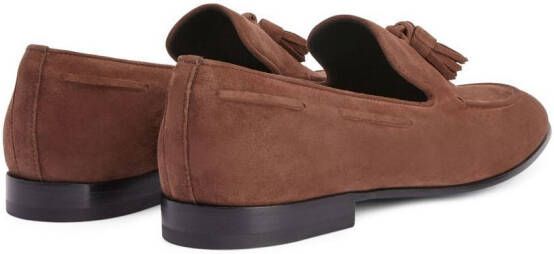 Giuseppe Zanotti Loafers met kwastje Bruin