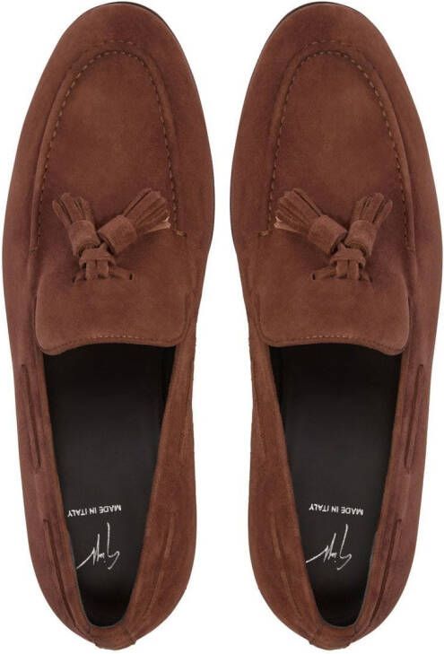 Giuseppe Zanotti Loafers met kwastje Bruin