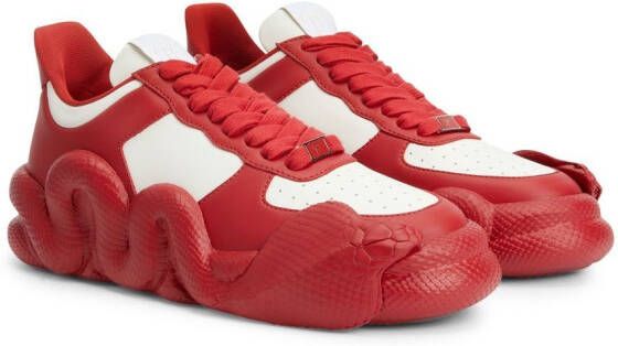 Giuseppe Zanotti Low-top sneakers Rood