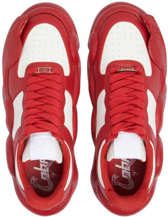 Giuseppe Zanotti Low-top sneakers Rood