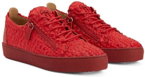 Giuseppe Zanotti Low-top sneakers Rood