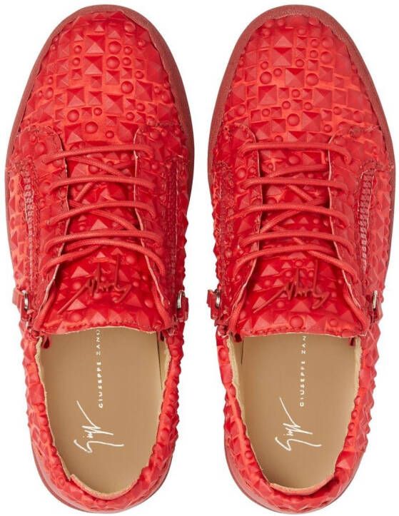 Giuseppe Zanotti Low-top sneakers Rood