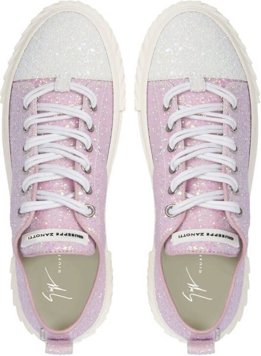 Giuseppe Zanotti Low-top sneakers Roze