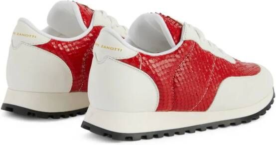 Giuseppe Zanotti Low-top sneakers Rood