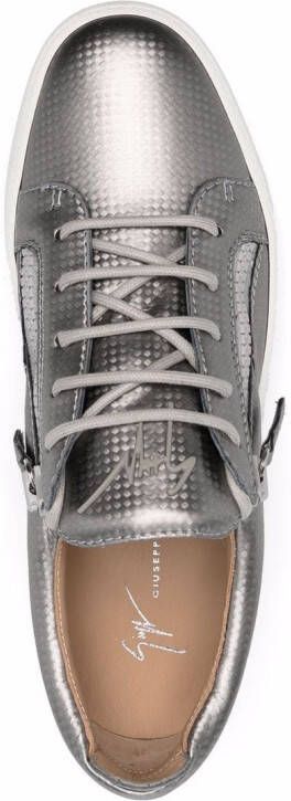 Giuseppe Zanotti Low-top sneakers Zilver