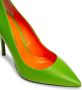 Giuseppe Zanotti Lucrezia leren pumps Groen - Thumbnail 4