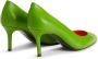 Giuseppe Zanotti Lucrezia leren pumps Groen - Thumbnail 3