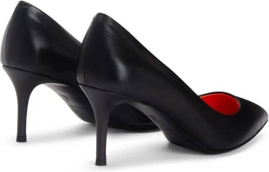 Giuseppe Zanotti Lucrezia leren pumps Zwart