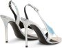 Giuseppe Zanotti Marthine slingback sandalen Zilver - Thumbnail 3