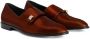 Giuseppe Zanotti Marty loafers met metallic-effect Bruin - Thumbnail 2