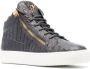 Giuseppe Zanotti May London high-top sneakers Grijs - Thumbnail 2