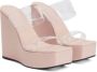 Giuseppe Zanotti Meissa Plexi sleehakken Roze - Thumbnail 2