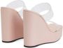 Giuseppe Zanotti Meissa Plexi sleehakken Roze - Thumbnail 3