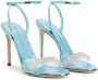 Giuseppe Zanotti Metallic sandalen Blauw - Thumbnail 2