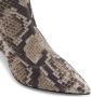 Giuseppe Zanotti Mirea 90mm laarzen met slangenleerprint Groen - Thumbnail 4