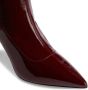 Giuseppe Zanotti Mirea 90mm lakleren enkellaarzen Rood - Thumbnail 4