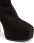 Giuseppe Zanotti Morgana suède laarzen Zwart - Thumbnail 4