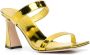 Giuseppe Zanotti Muiltjes met vierkante neus Goud - Thumbnail 2