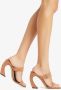 Giuseppe Zanotti Musa suède sandalen Beige - Thumbnail 5